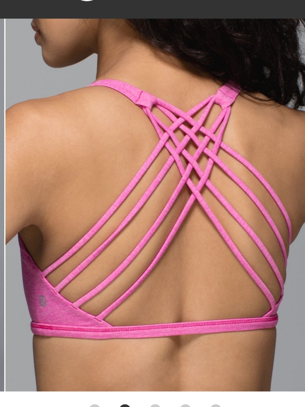 Lululemon Free To Be Bra (Wild)
Heathered Jewelled Magenta